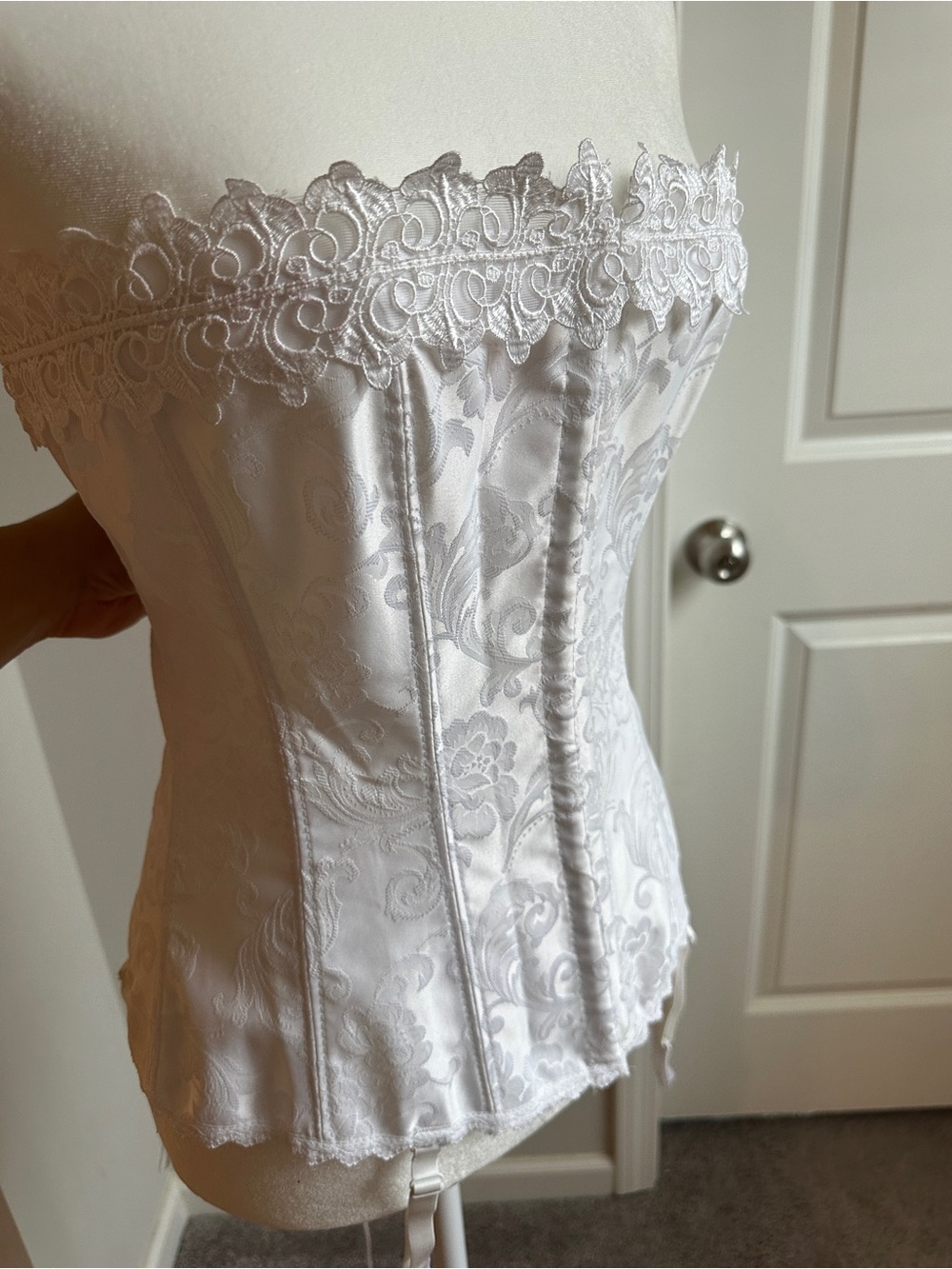 White corset